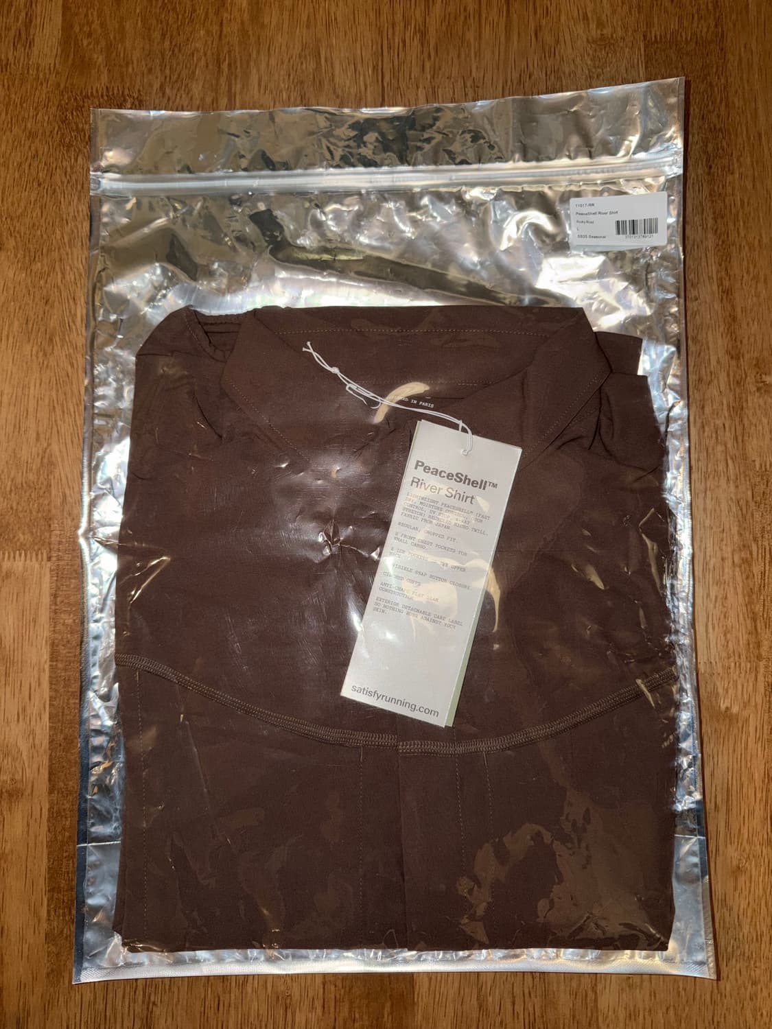 새티스파이satisfy 리버 셔츠 [L] 상품이미지4