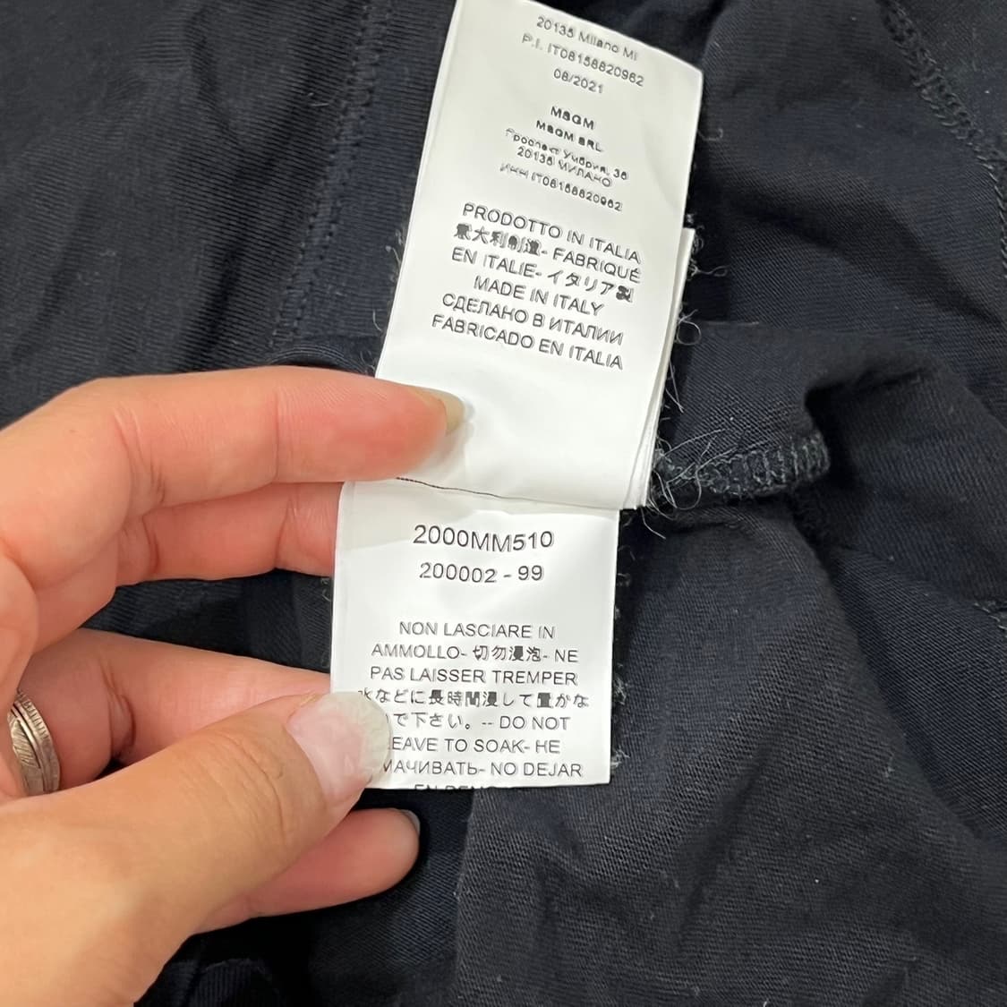 [100] Msgm 반팔티 상품이미지6