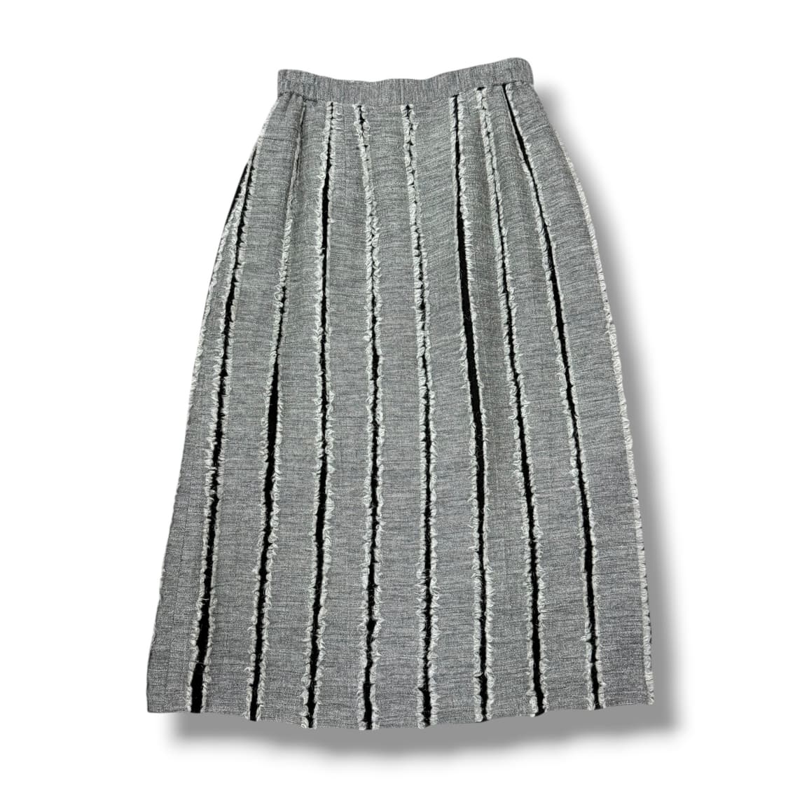 JPN 데끼 그레이 롱스커트 상품이미지1