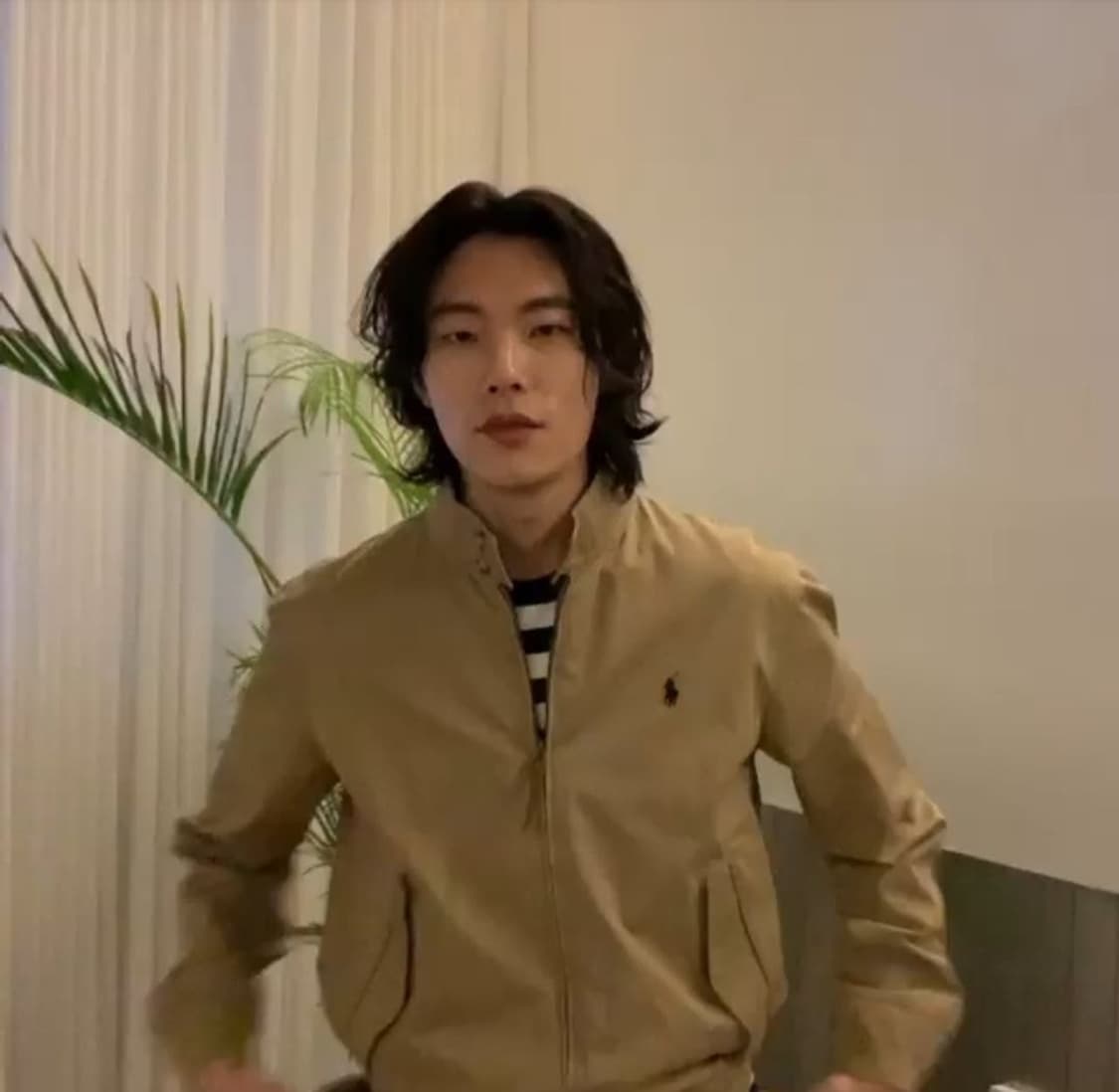 폴로 해링턴 치노 자켓 베이지 L 상품이미지2