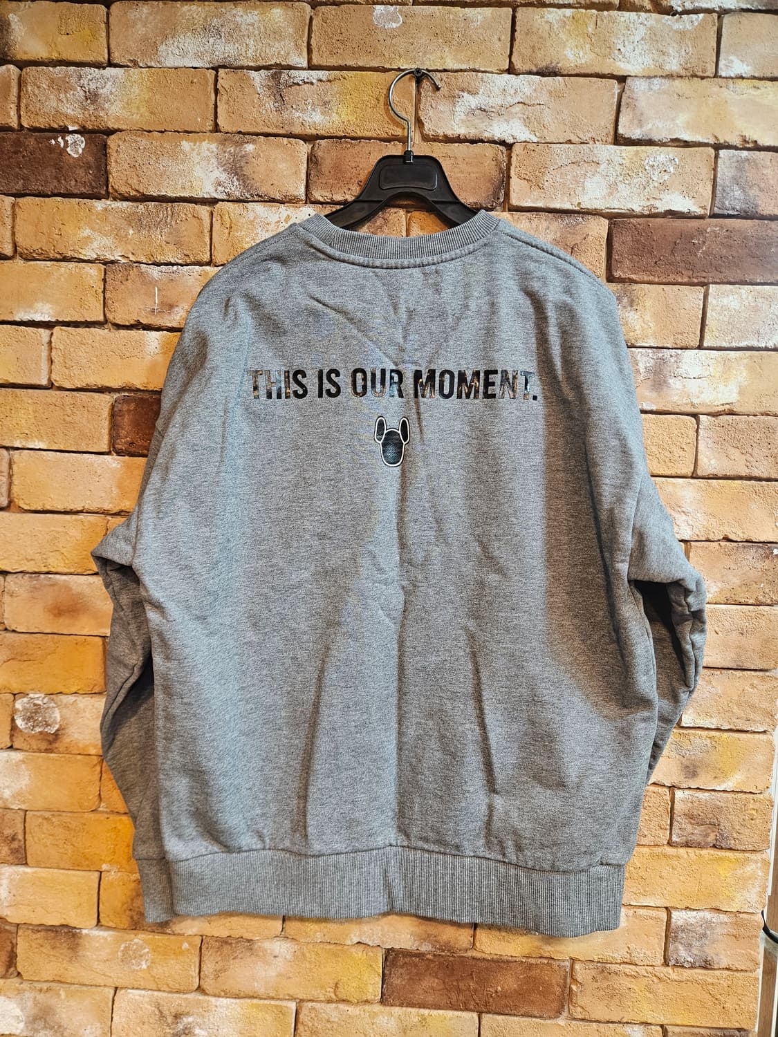 상태최상)라이프워크 불독 맨투맨 멜란지 그레이 상품이미지2