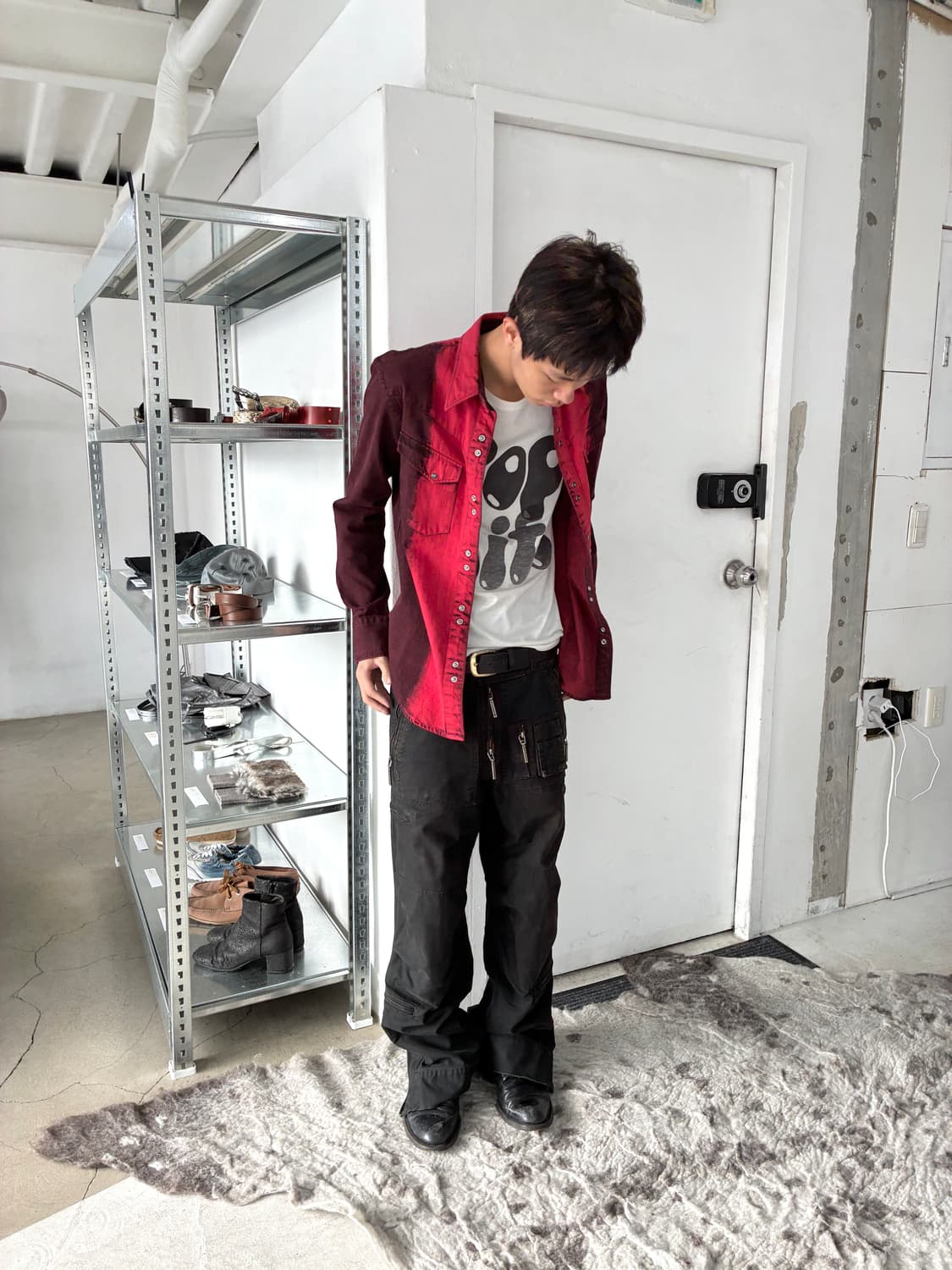 2000‘s 립반윙클 멀티 지퍼 플라이트 카고 팬츠 상품이미지4