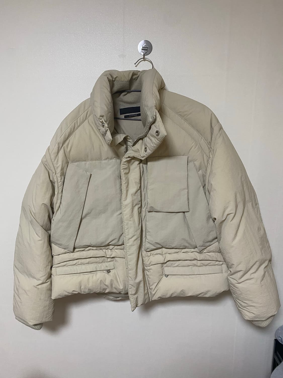 시스템옴므 구스다운 숏패딩 푸파 상품이미지3