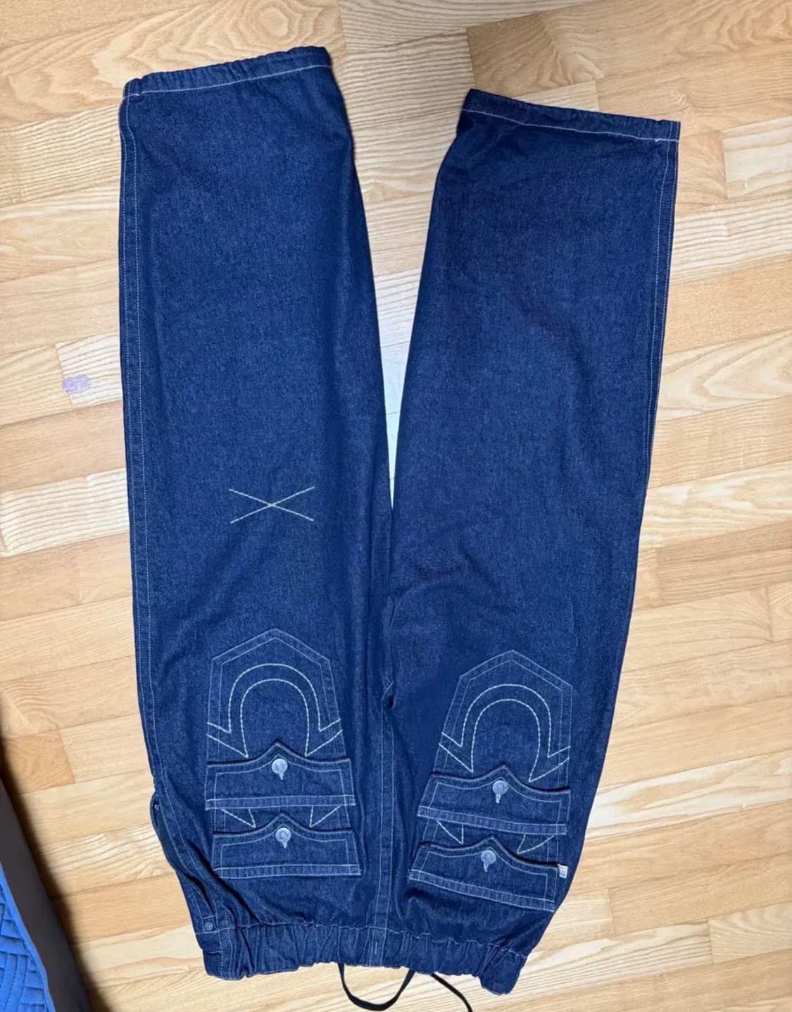 트루릴리젼 더블포켓 데님팬츠 인디고 상품이미지2