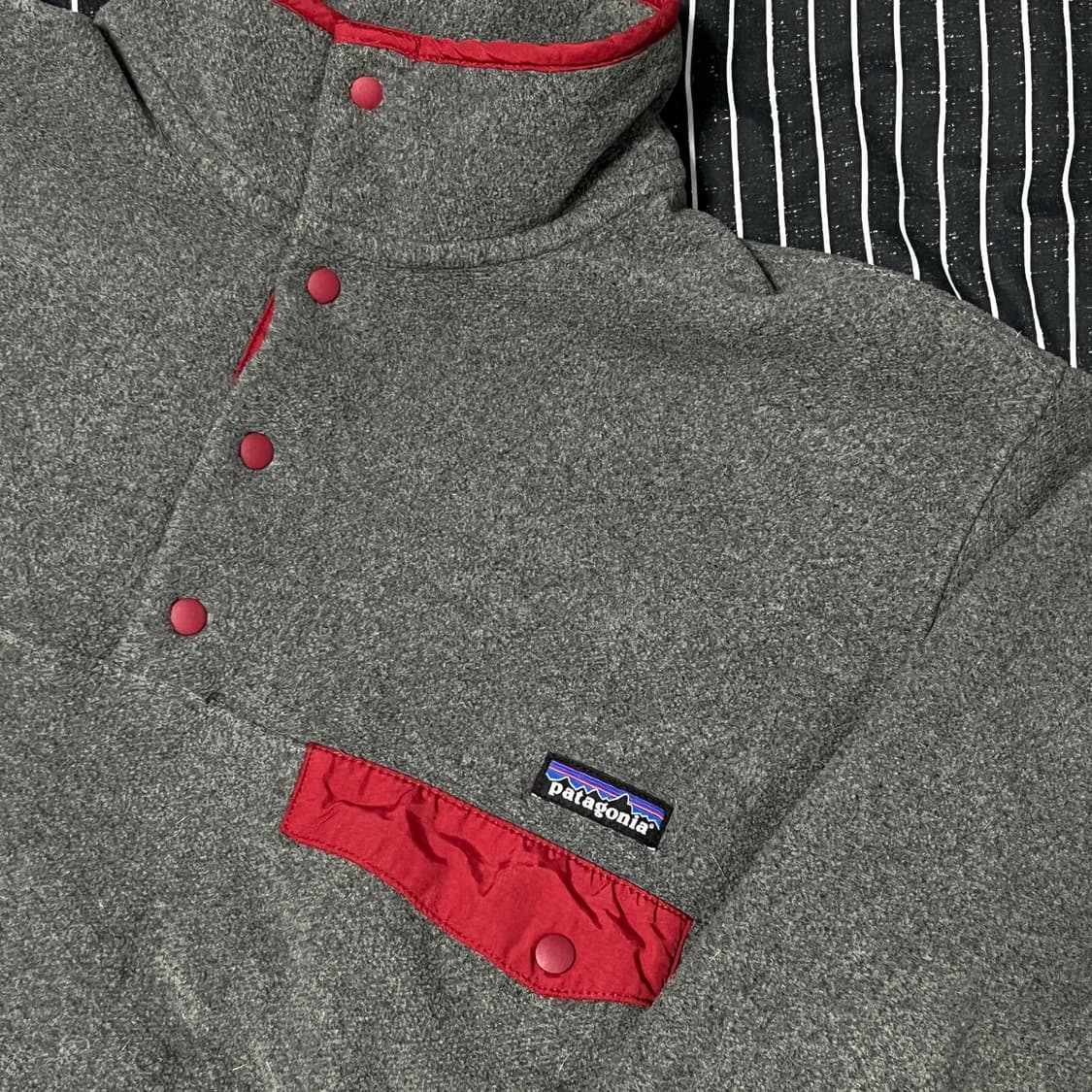 00s 파타고니아 신칠라 후리스 M 레드 상품이미지3