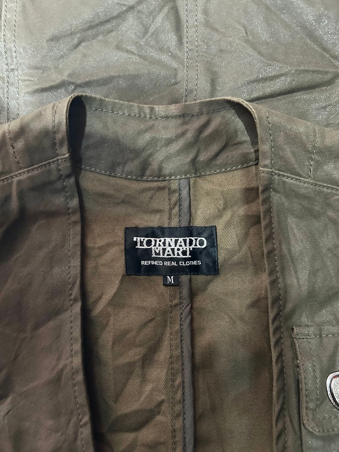 tornado mart vest 토네이도 마트 코팅 베스트 상품이미지3