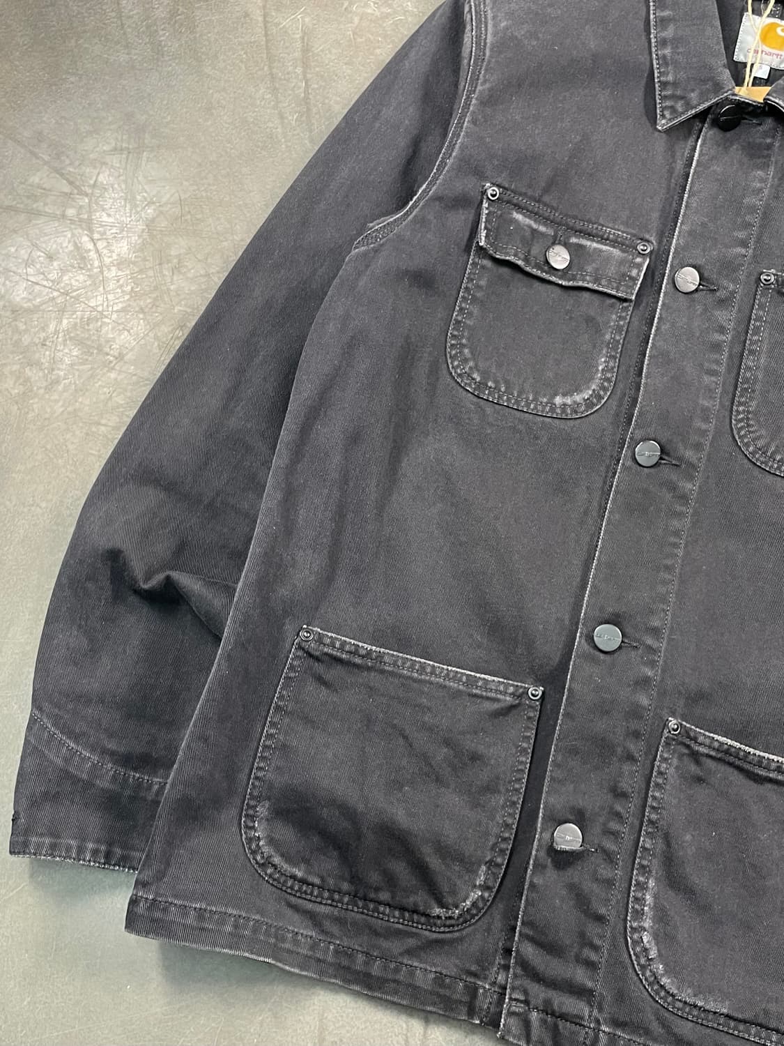 칼하트 데님 초어 코트 자켓 상품이미지3