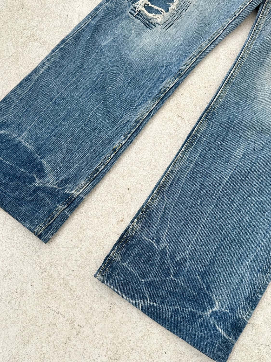 빈티치 패치 플레어 데님 팬츠 상품이미지5