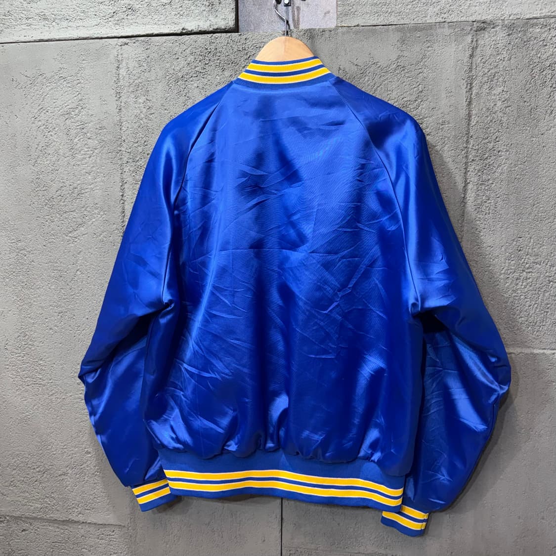 80s Dunbrooke Pla-Jac 나일론 바시티 자켓 (L) 상품이미지4