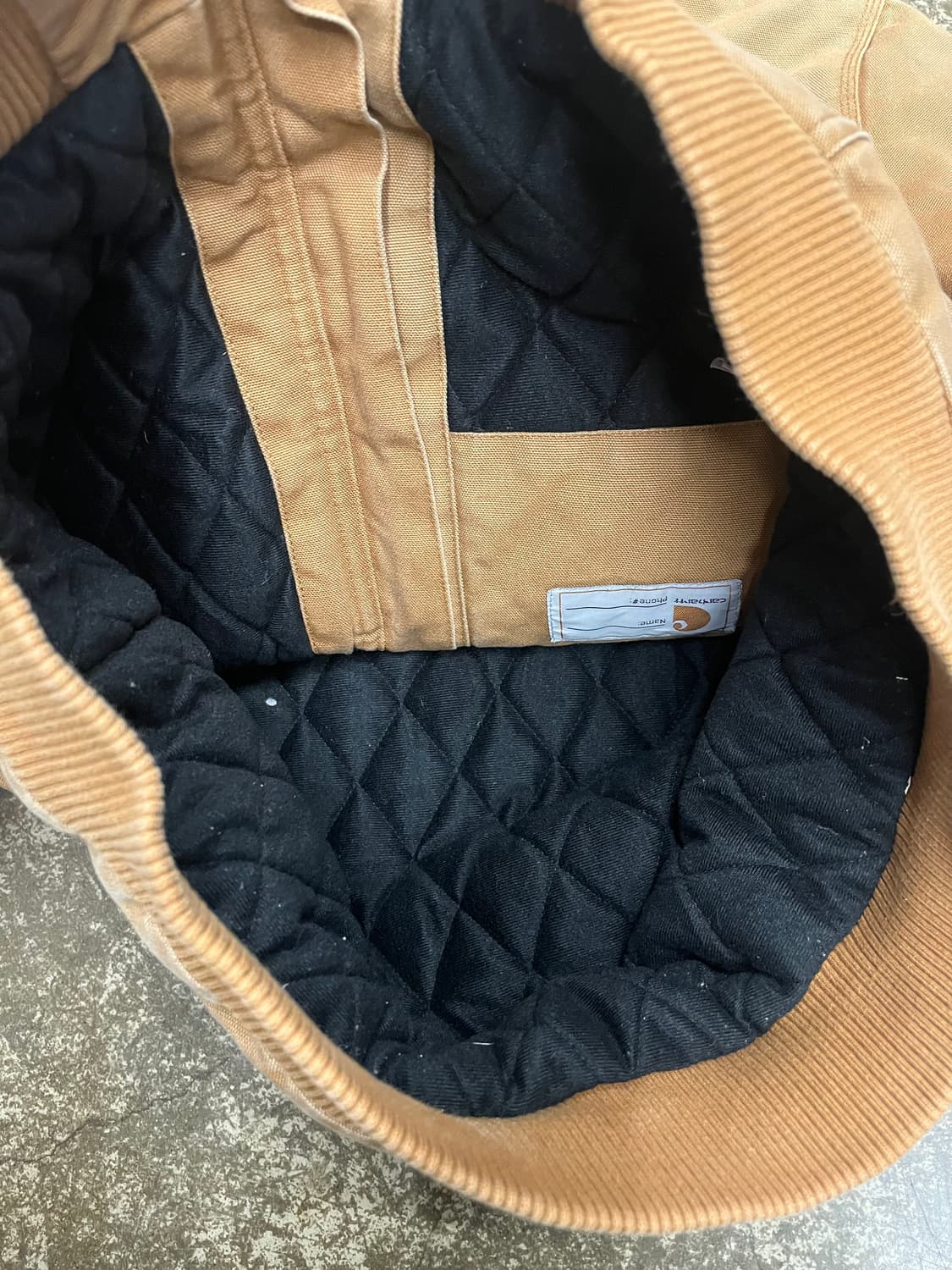 칼하트 덕액티브 자켓 Brn 상품이미지8