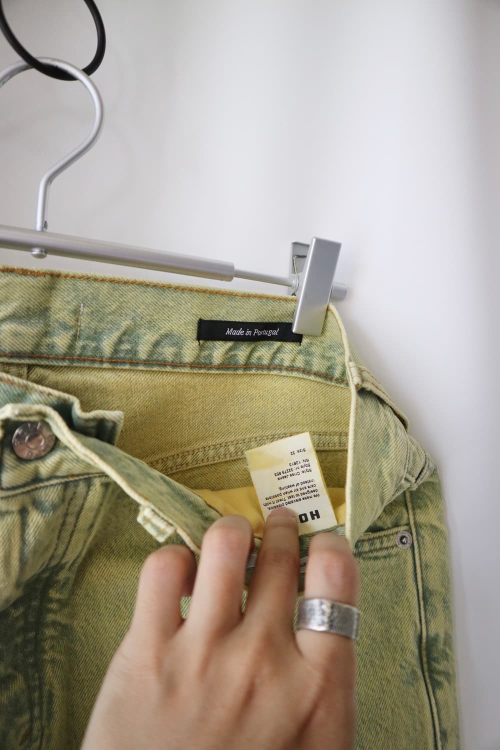 HOPE yellow criss wide pants 상품이미지6