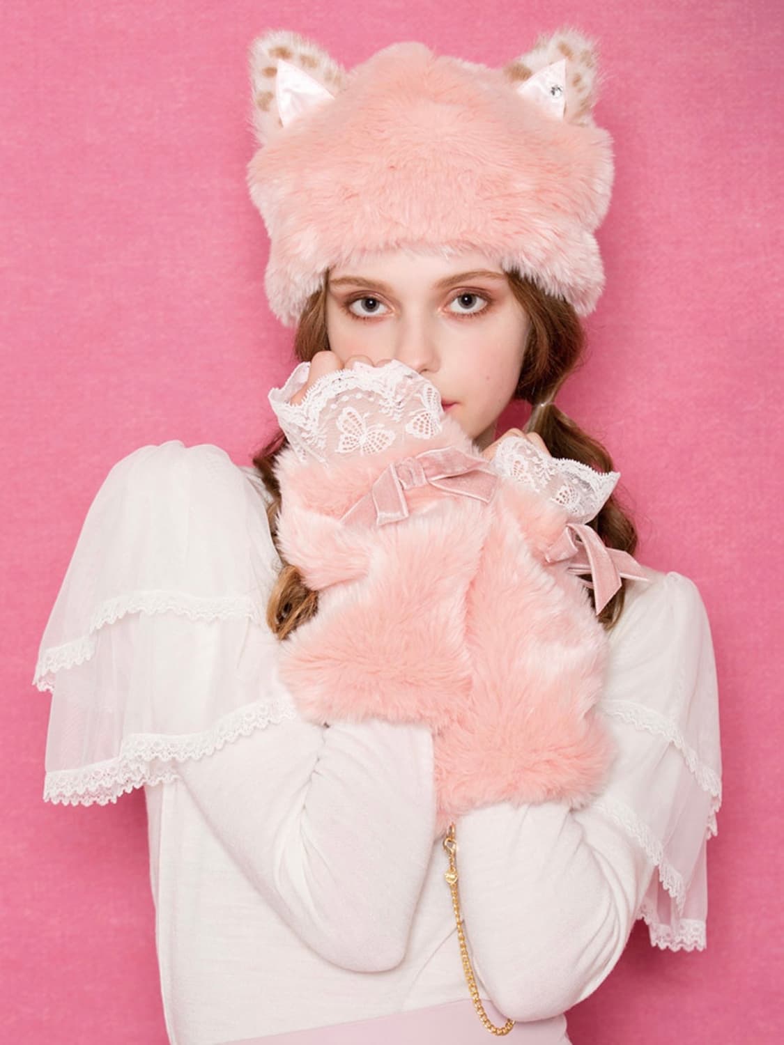 MILK leopard russian cat hat 상품이미지7