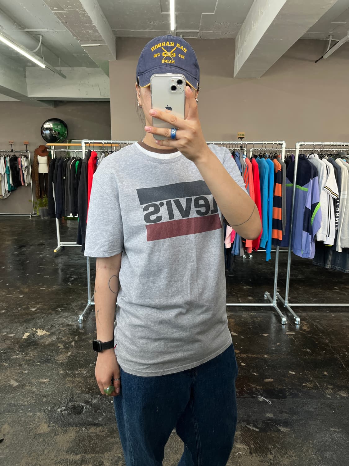 LEVI'S 로고 반팔 티셔츠 상품이미지1