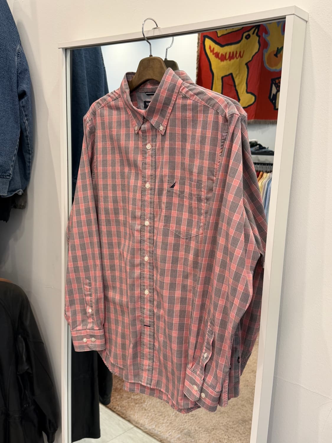 Nautica 노티카 체크 텐셀 셔츠 상품이미지1