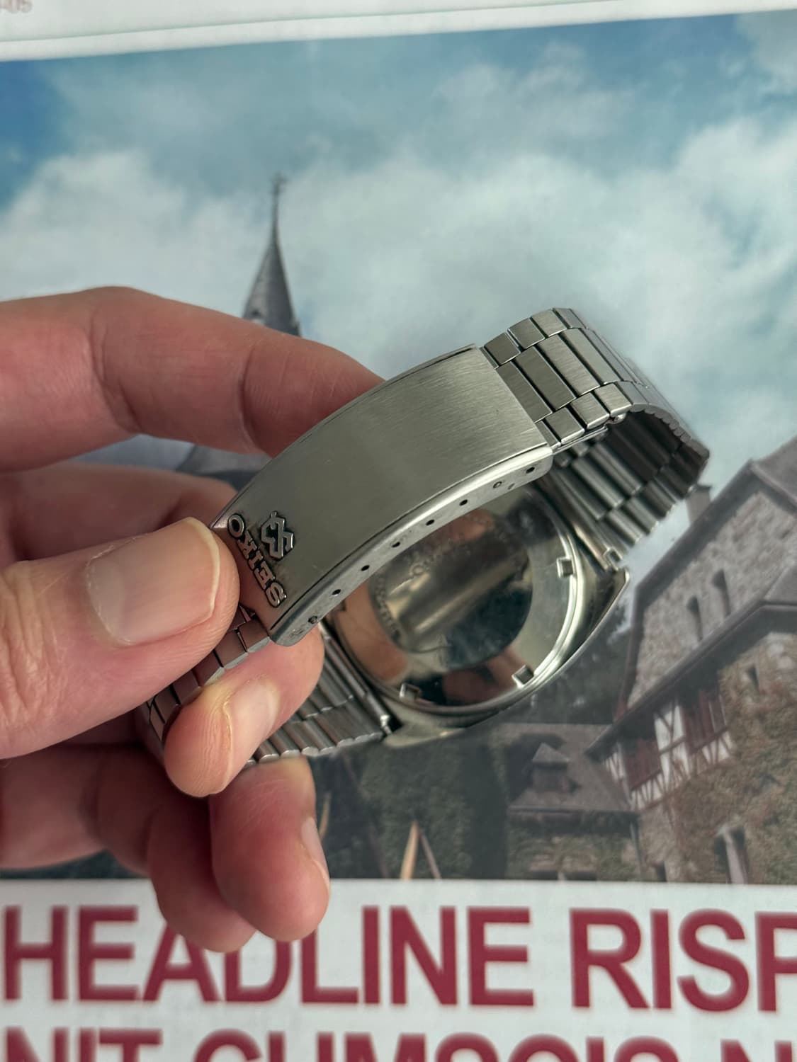 세이코 Seiko 5 오토매틱 스퀘어 상품이미지3