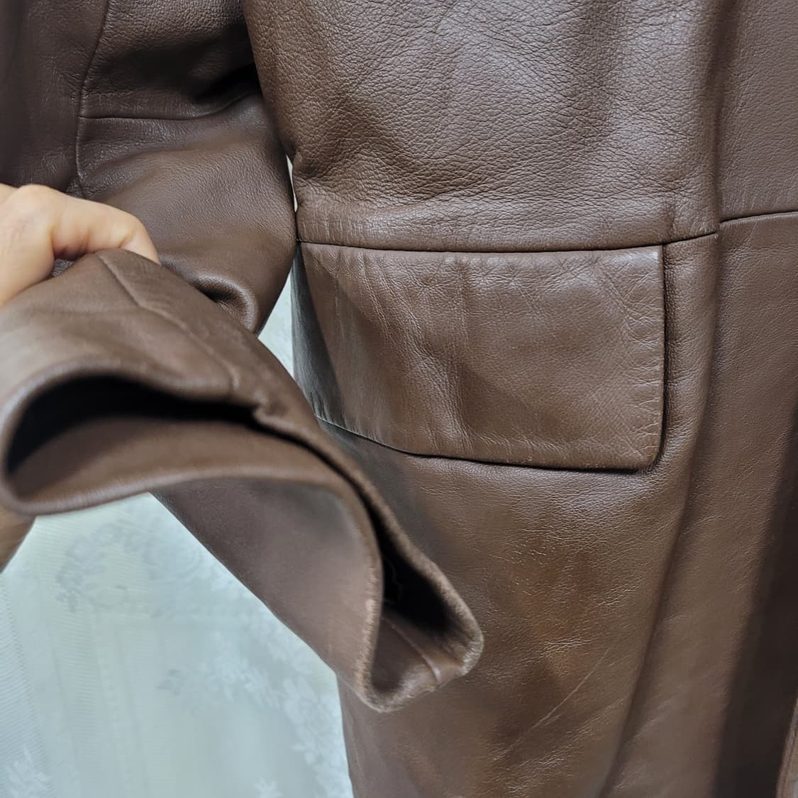 마르조 양가죽 브라운 블레이즈  상품이미지4