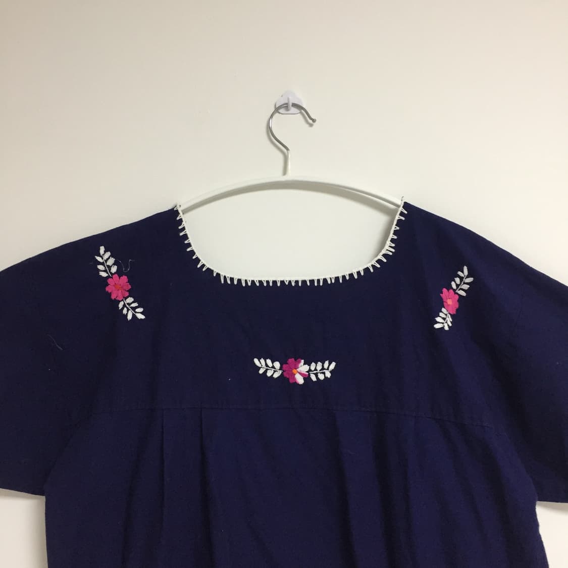 (착용샷 O) 빈티지 하구미 멕시코 자수 원피스 상품이미지5