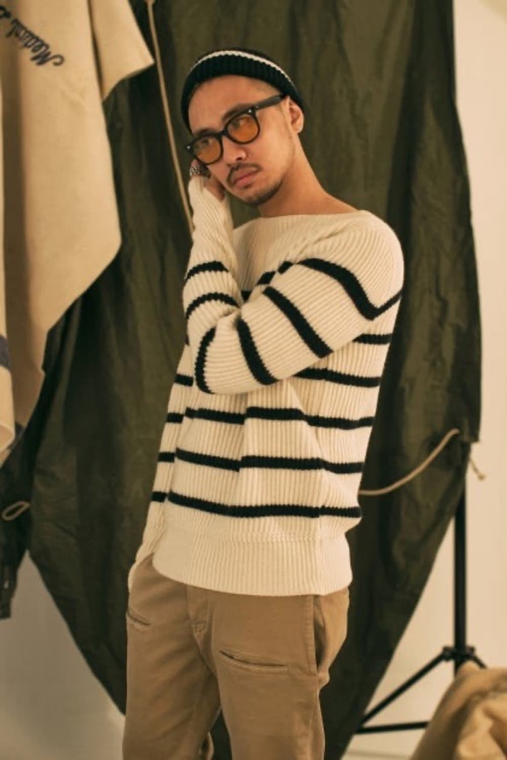 스펙테이터 스웨터+비니 세트, SML 상품이미지5