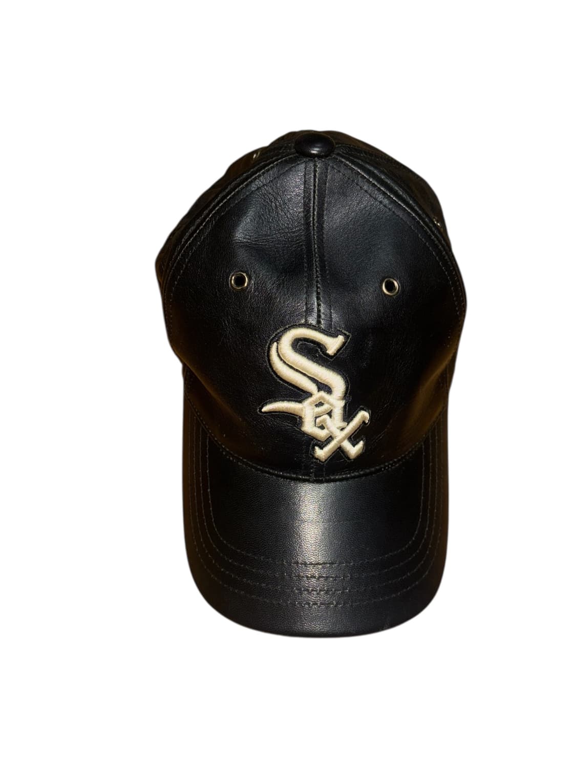 Mlb 시카고 화이트 삭스 레더 가죽 볼캡 상품이미지3