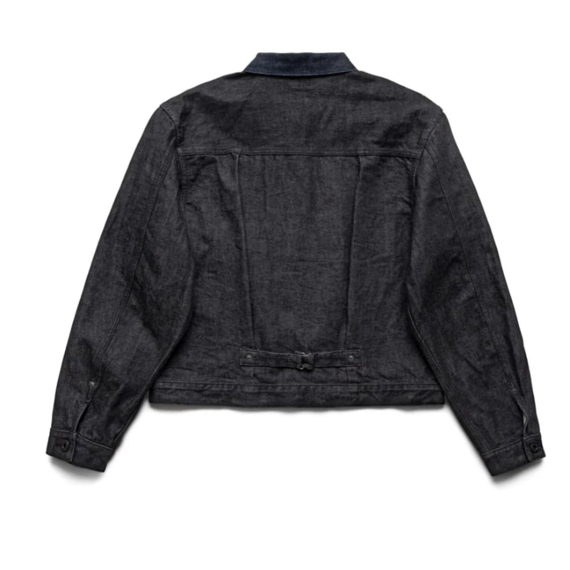 캐피탈 14oz 블랙 데님 1st 자켓 상품이미지2