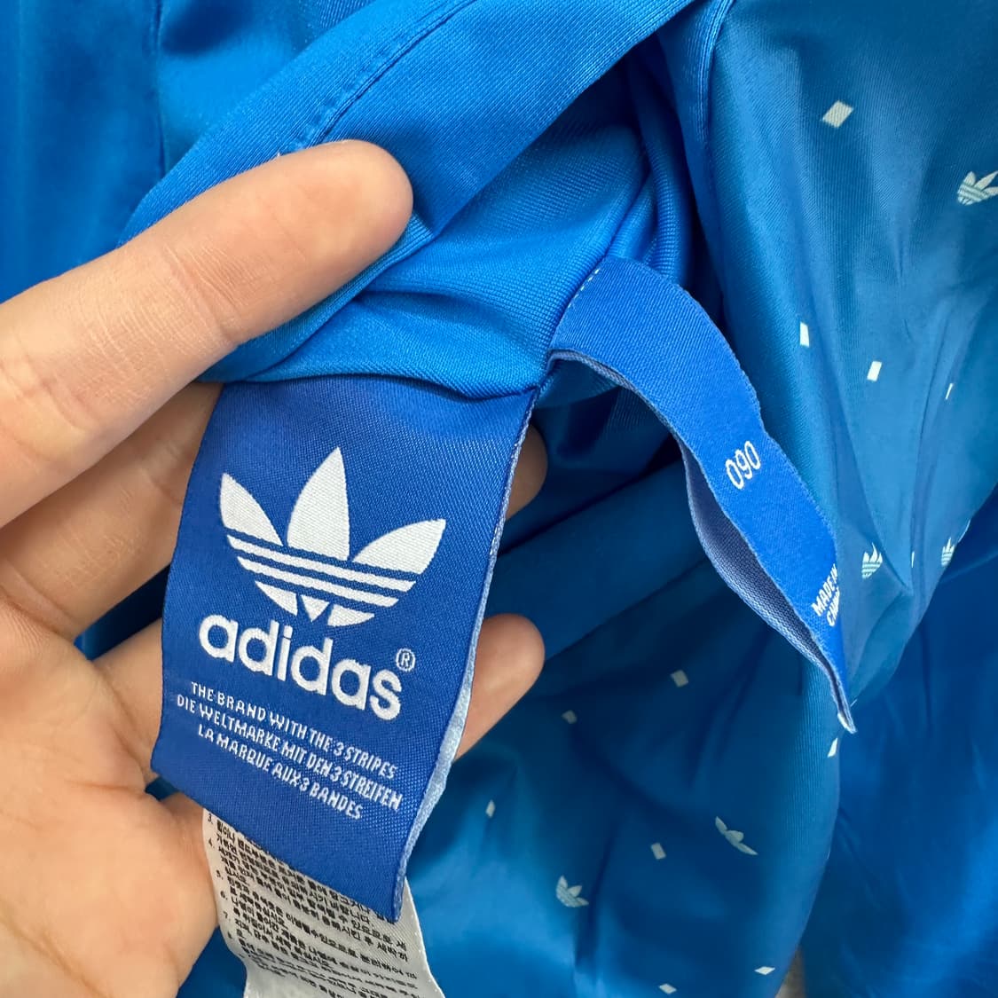 90 아디다스 남자 양면 리버서블 바람막이 자켓 상품이미지5