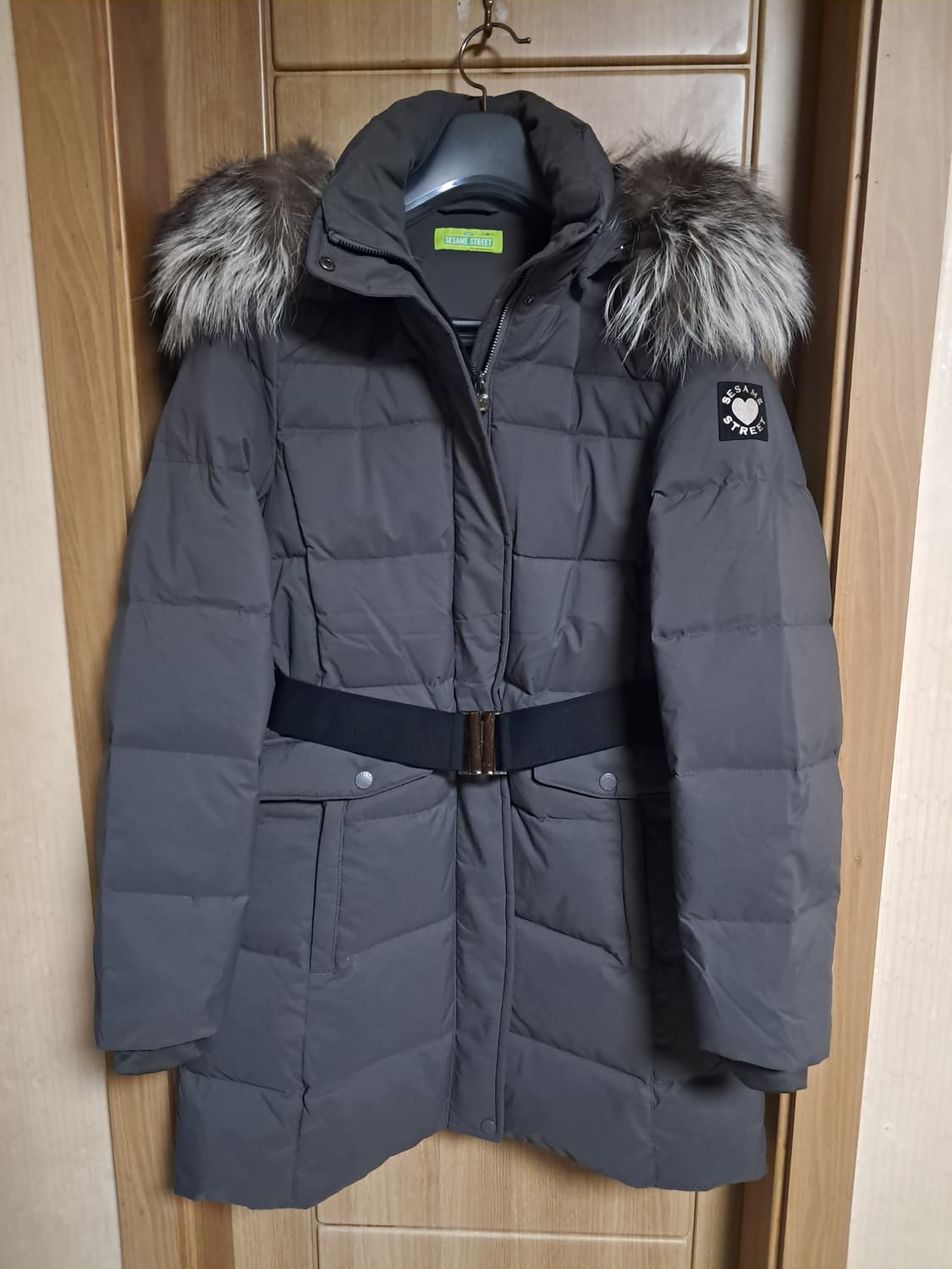 세사미스트리트 폭스퍼 롱패딩 95 상품이미지1