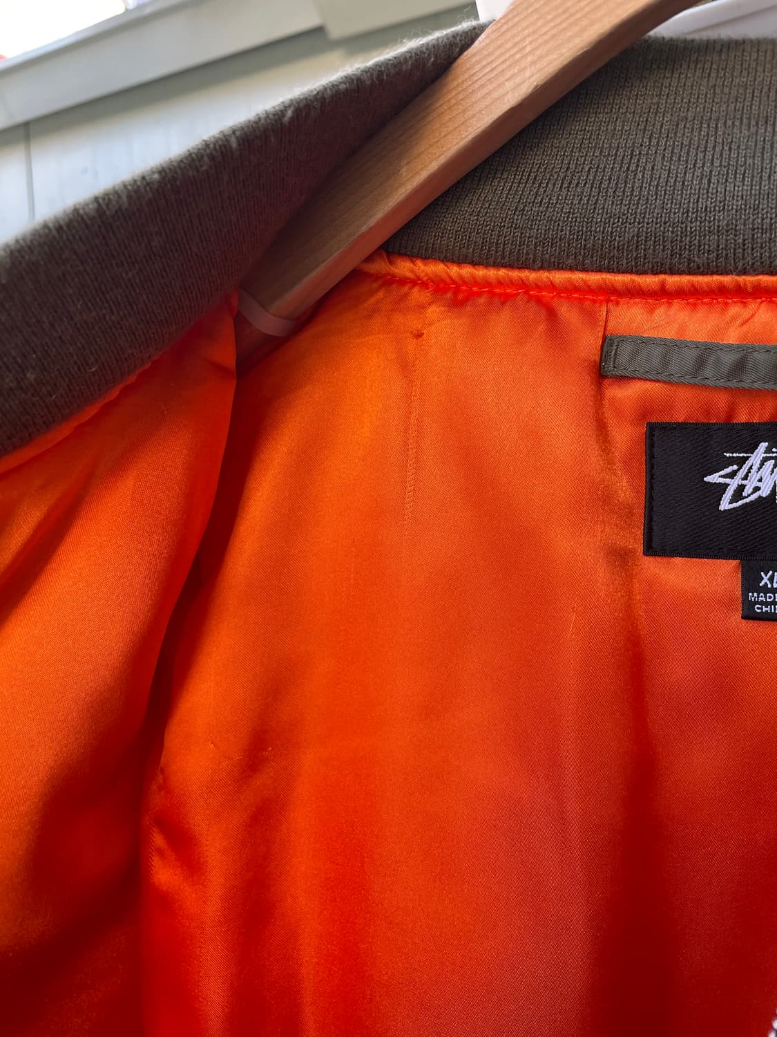 스투시 x 꼼데가르송 CDG MA-1 자켓 상품이미지7