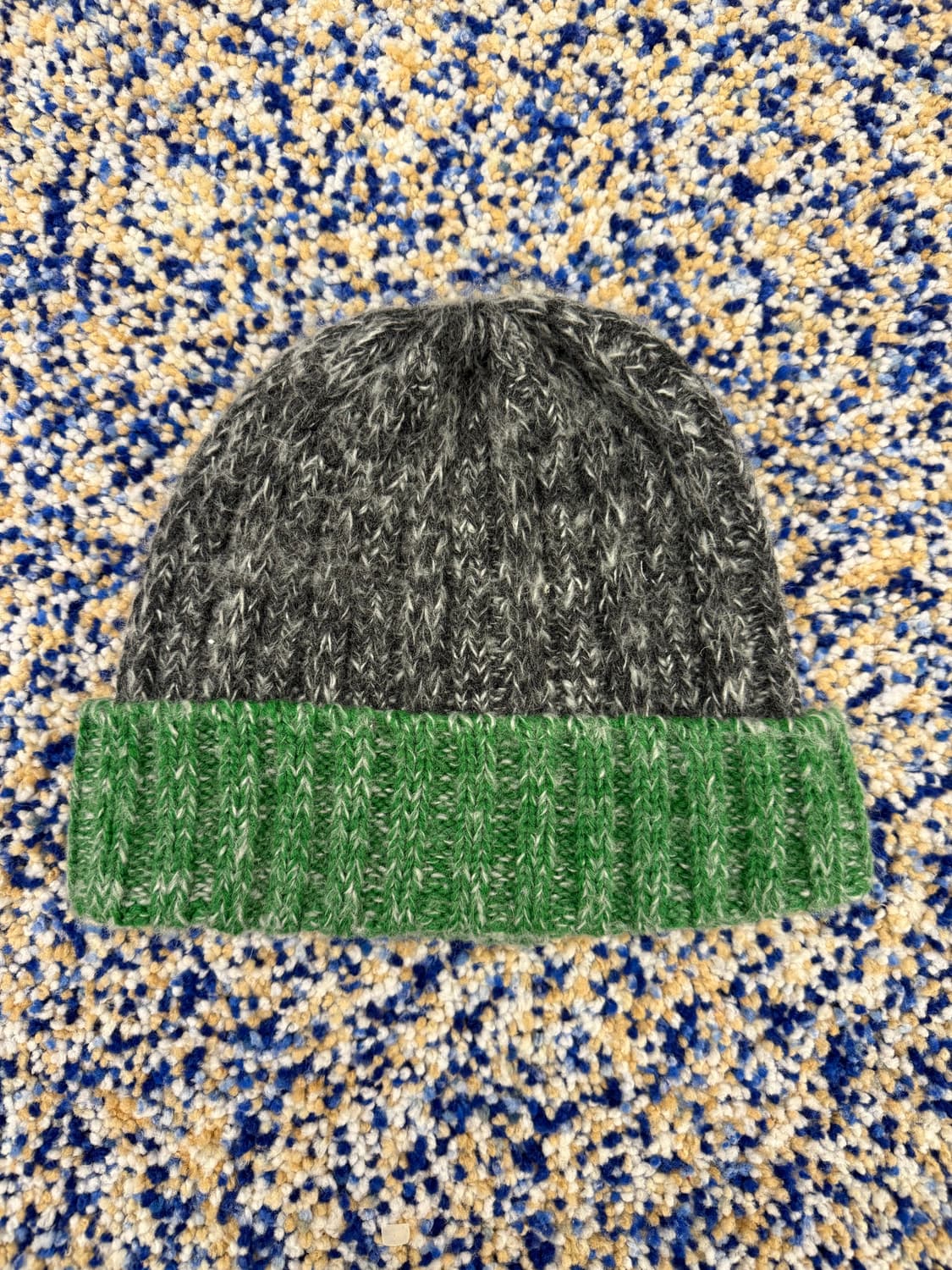 그린 커프 니트비니 상품이미지1