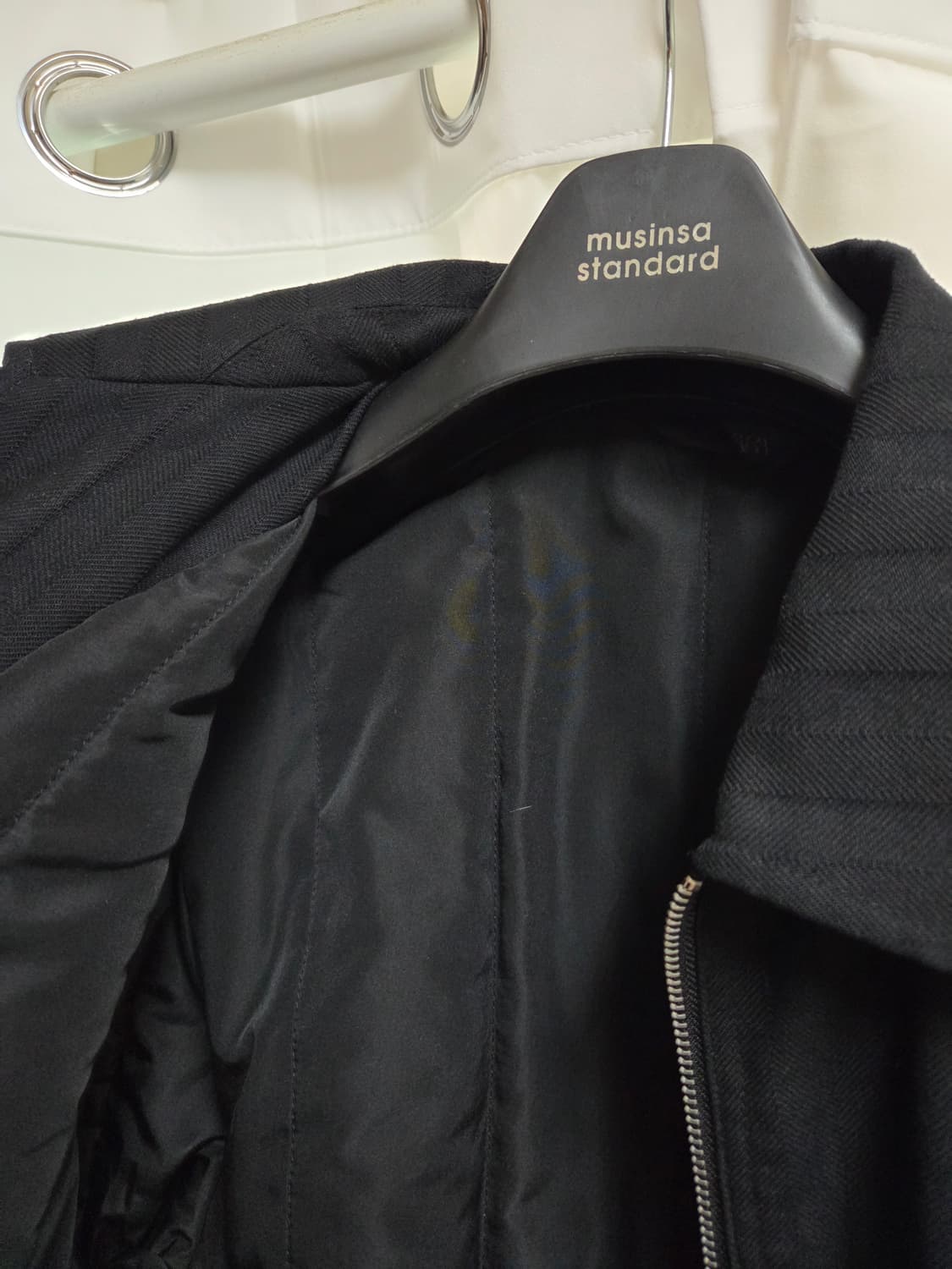 자라 블루종 자켓 m 상품이미지5