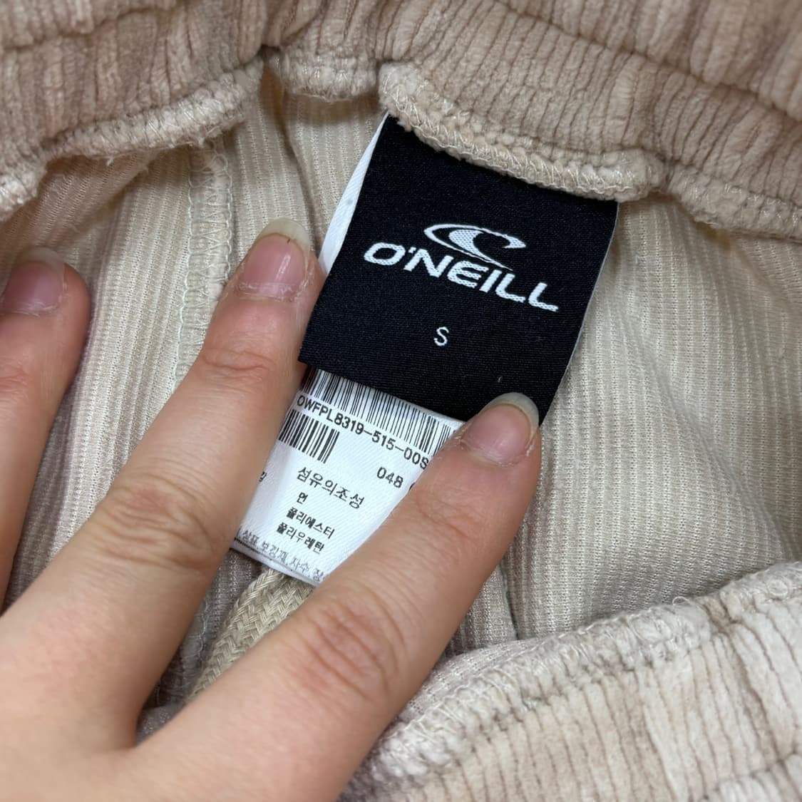 S 오닐 코듀로이 와이드 팬츠 0325E 상품이미지3