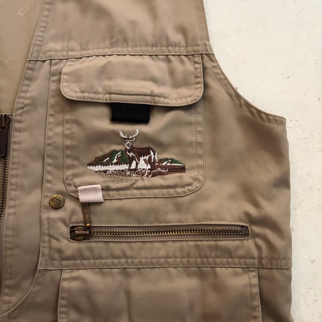 90s 프로스펙스 아웃도어 빈티지 유틸리티 베스트 L 상품이미지5