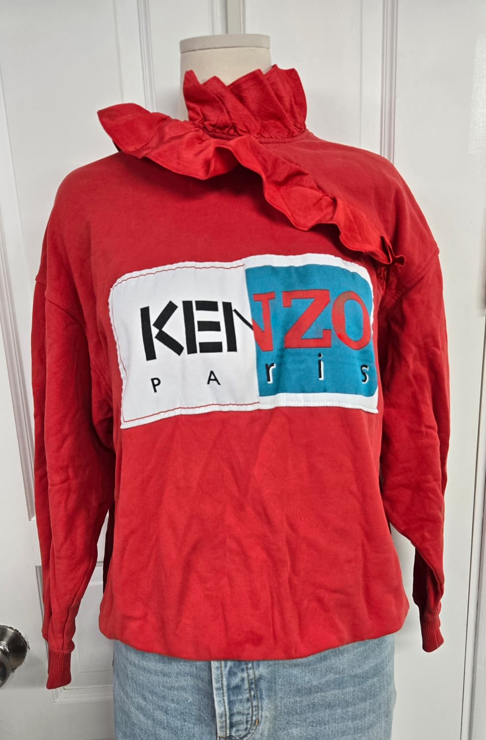 겐조 빈티지 프릴넥 스웻셔츠 상품이미지3