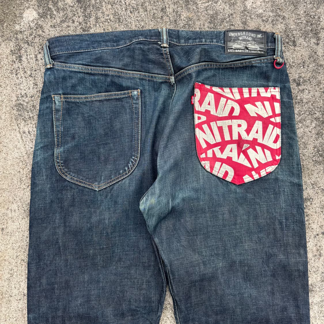 [XL/38] Nitraid 니트레이드 셀비지 데님 팬츠 상품이미지3