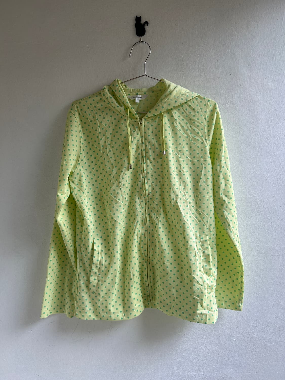 레몬 땡땡이 후드집업  상품이미지1