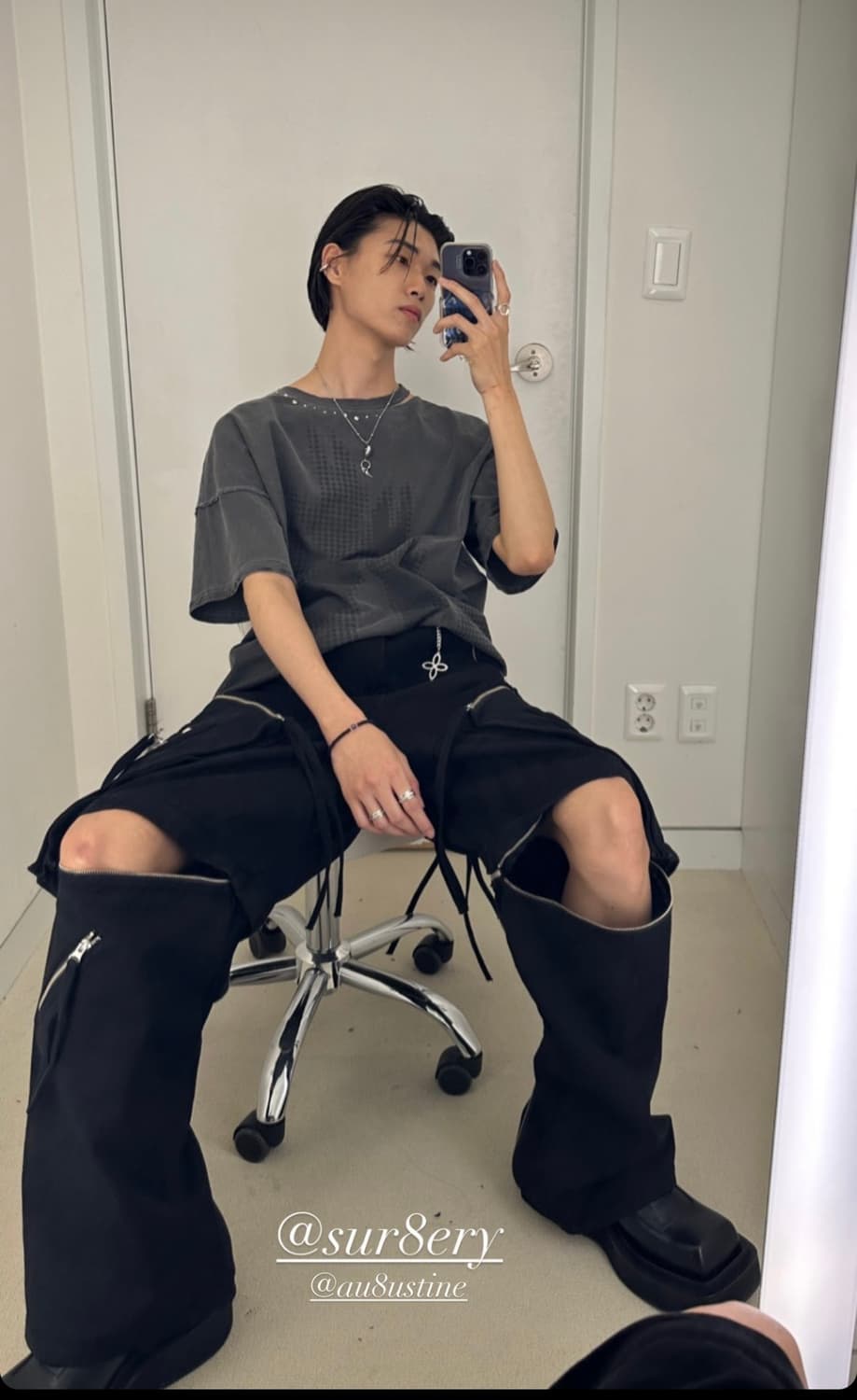 (M) 써저리 디스트로이 반팔 상품이미지1