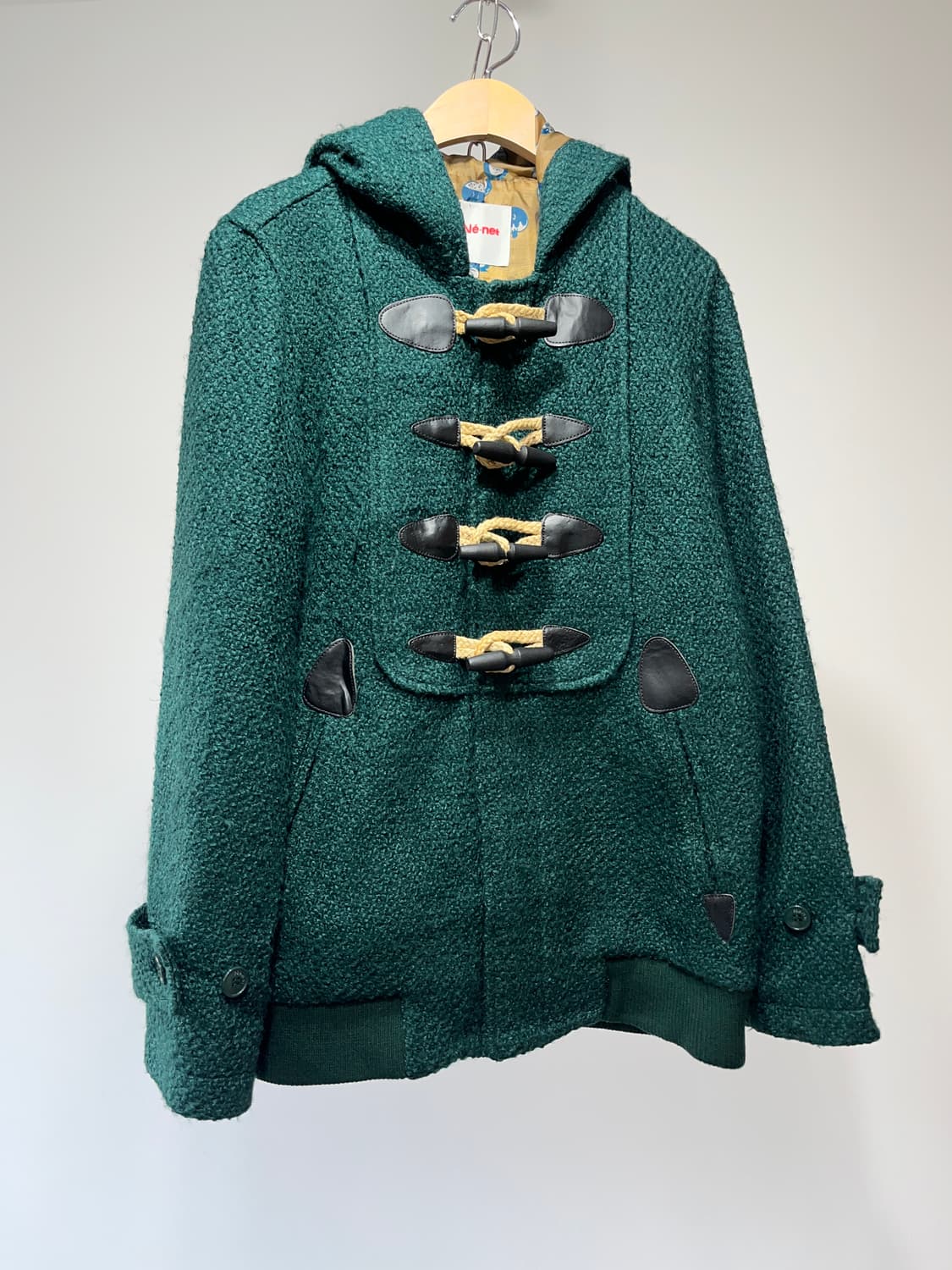 Ne-net 2way zip up duffle coat 상품이미지2