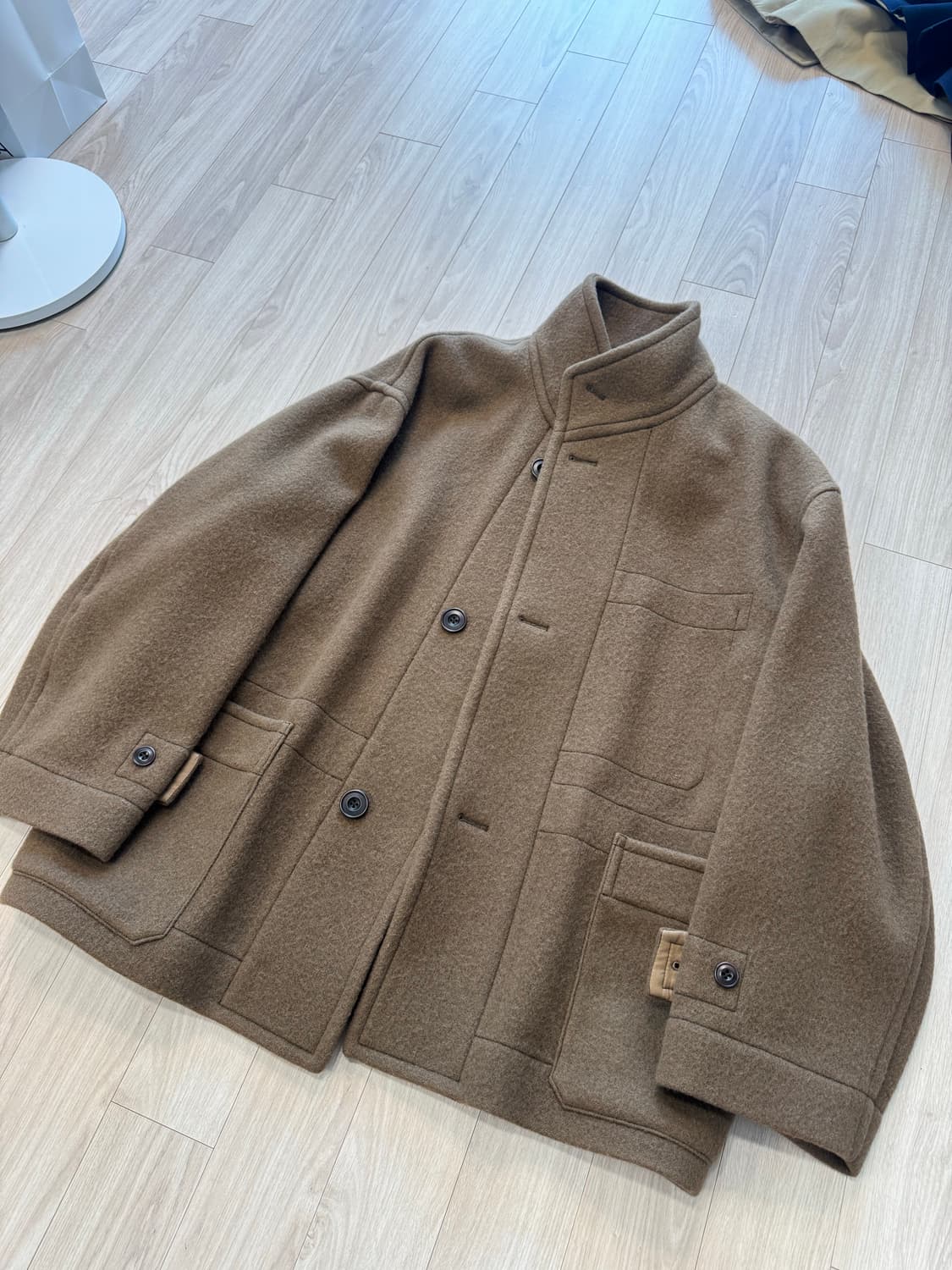 [48] 르메르 하이넥 버진 울 코트 상품이미지4