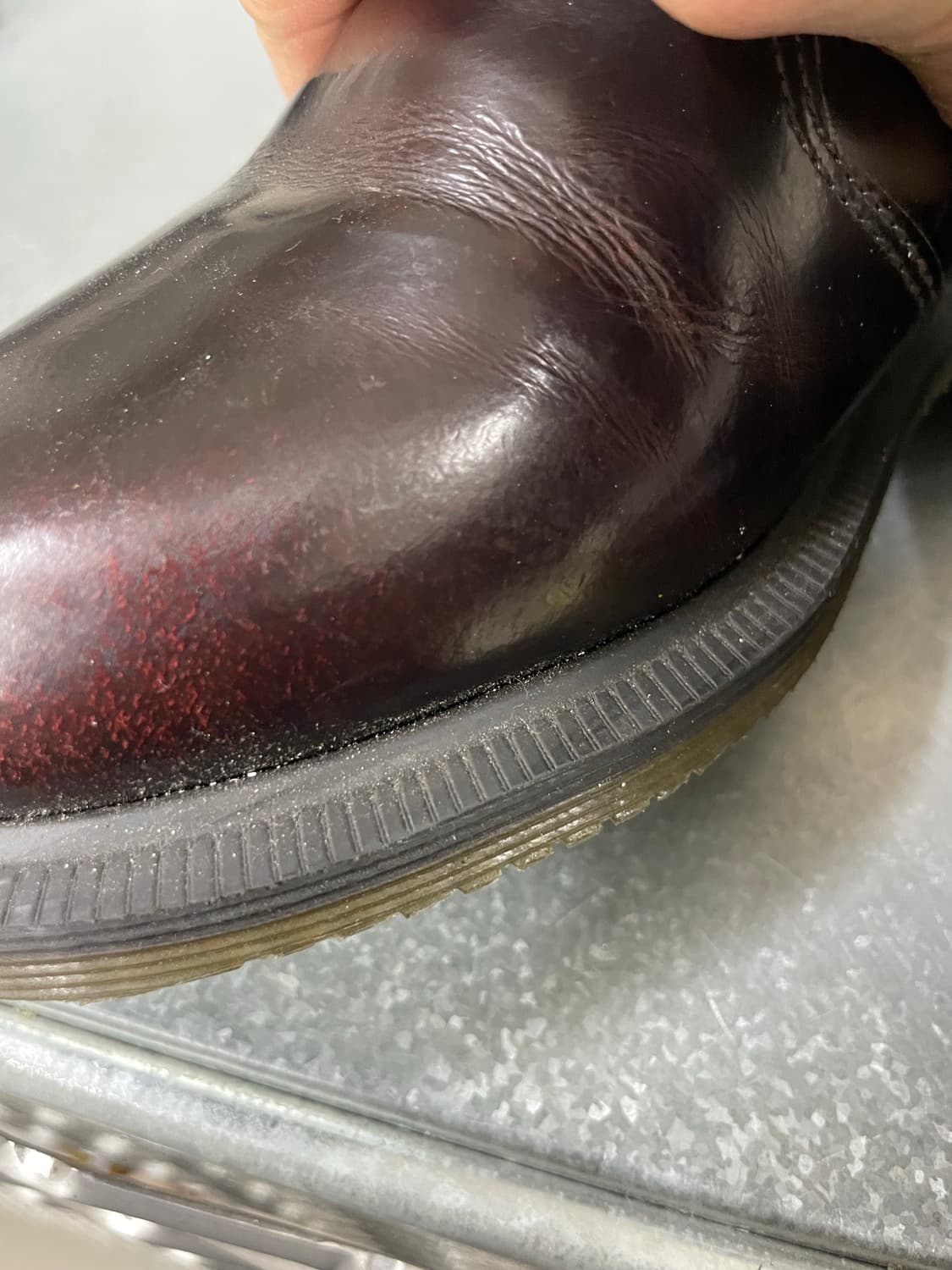 닥터마틴 플로라 첼시부츠 체리 레드 uk3 상품이미지8