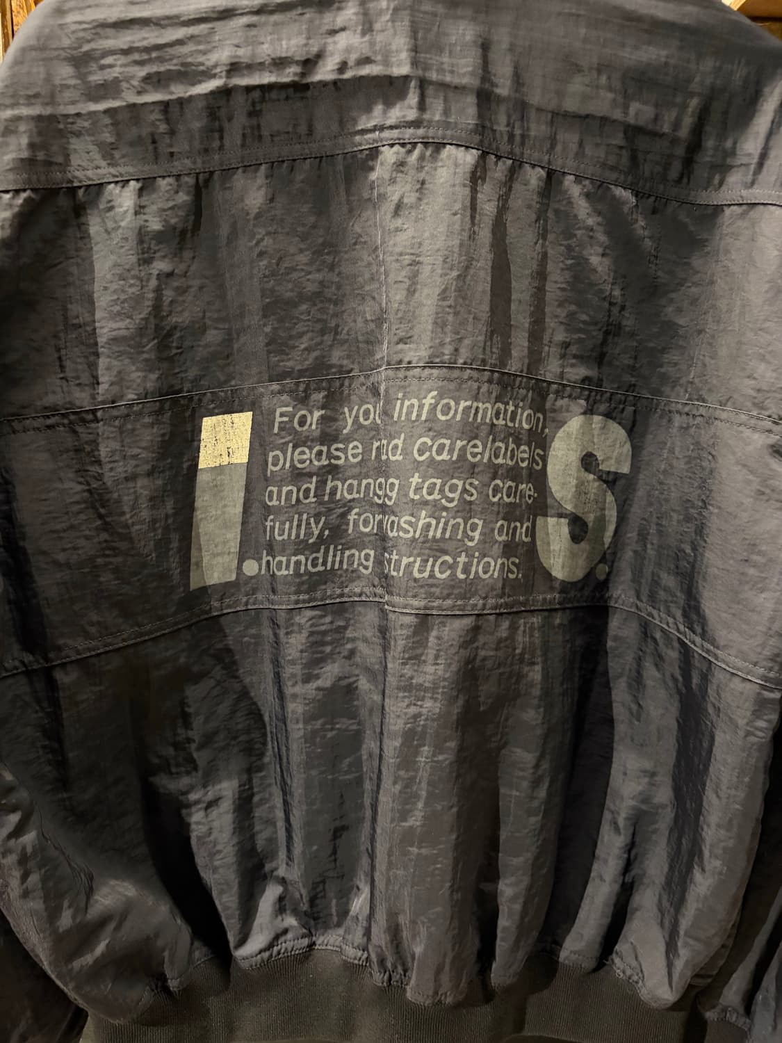 80s issey miyake sports nylon bomber 상품이미지4