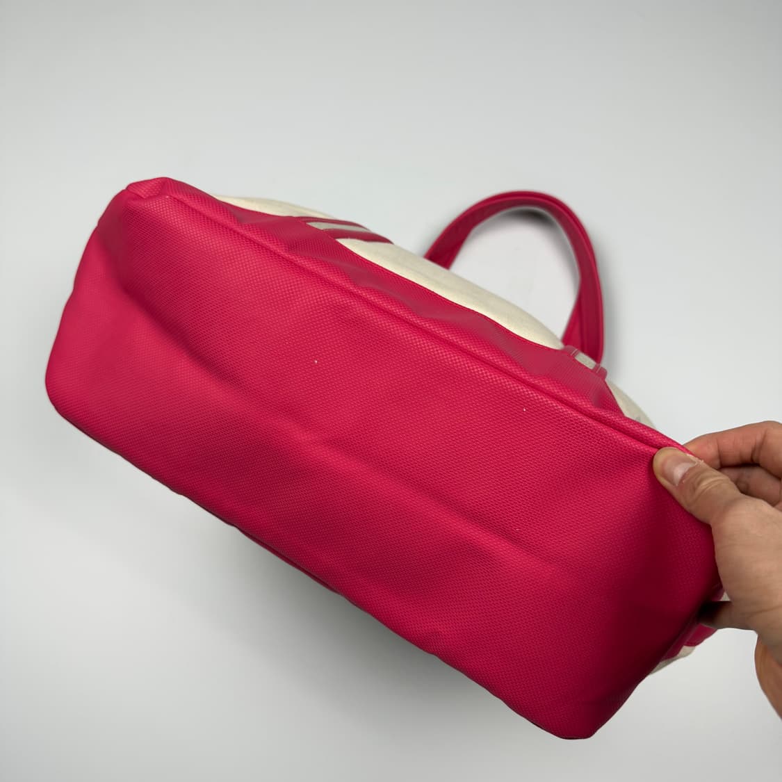 요시다포터 걸 토트백 화이트/핫핑크 L 상품이미지5