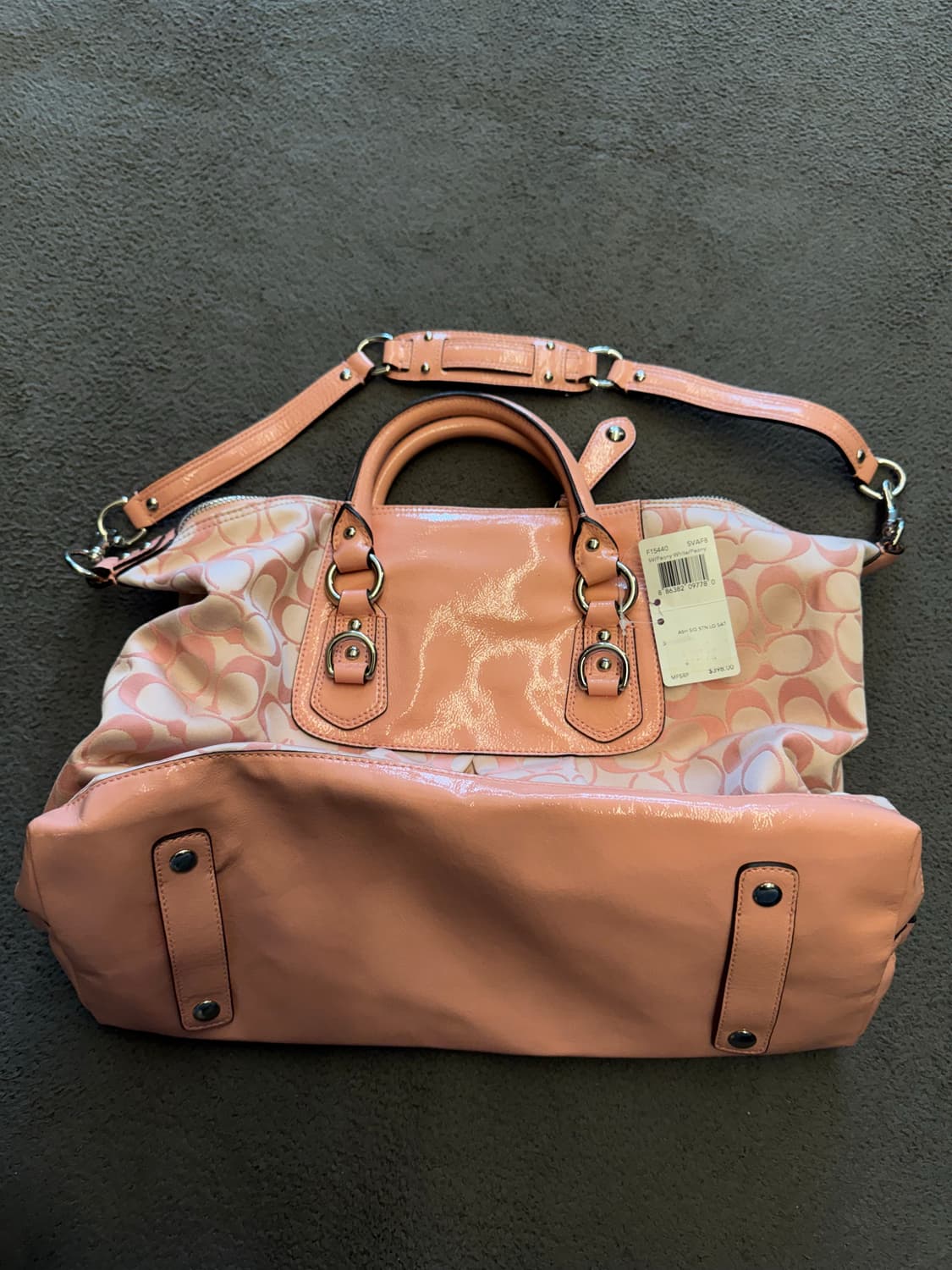 코치 빈티지 핑크 숄더백 새상품 처분  상품이미지2