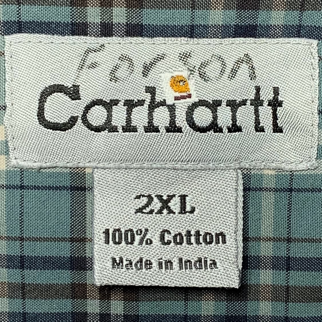 [2XL] 00's 칼하트 멀티체크 워크셔츠 상품이미지4