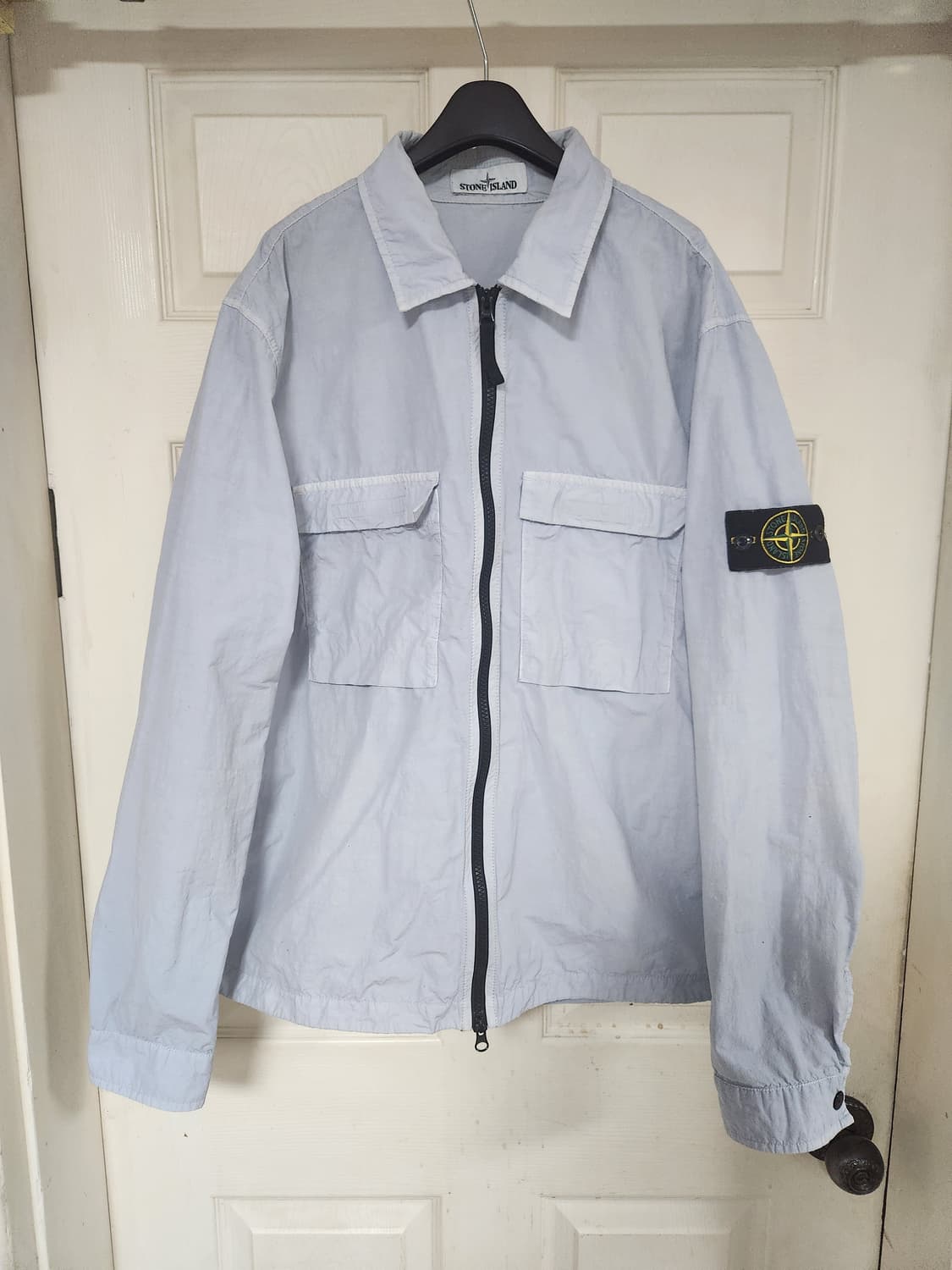 스톤아일랜드 오버셔츠 아이스블루 상품이미지1