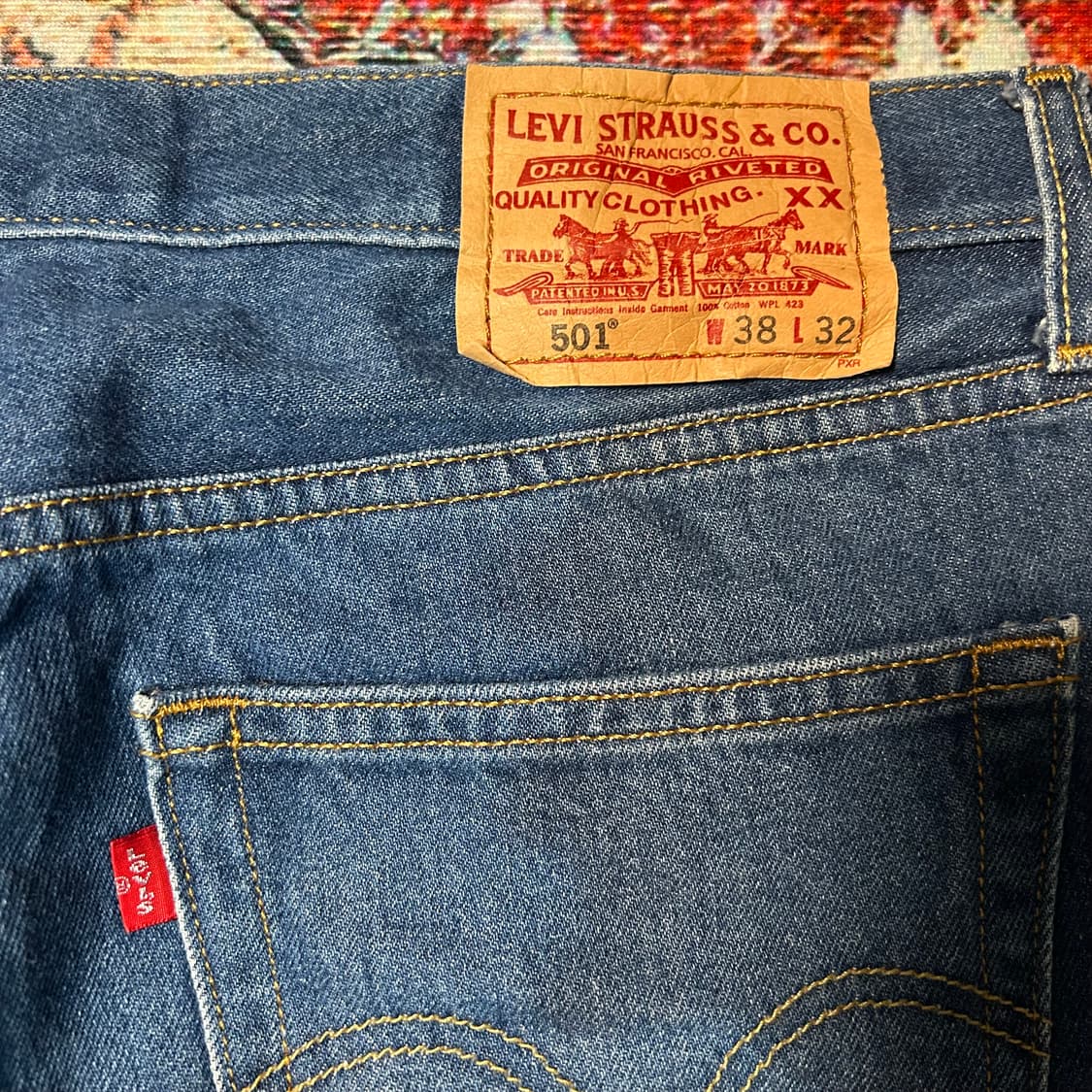 [38/32] 00s 리바이스 501 데님팬츠 상품이미지10