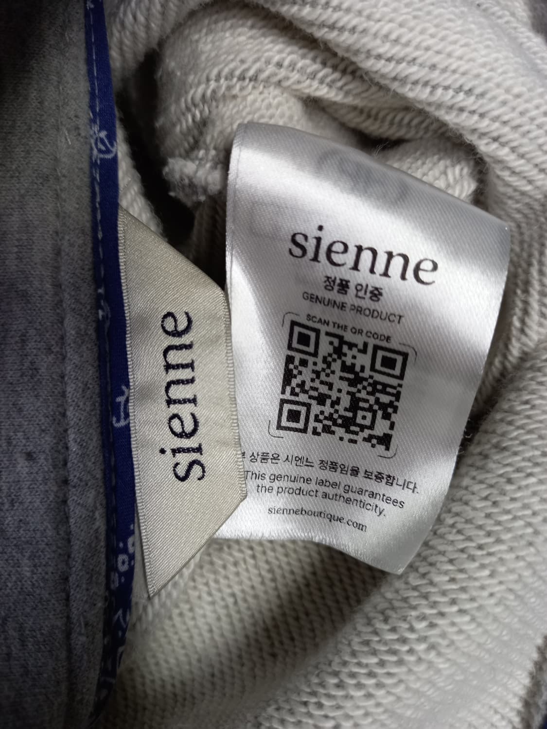 시엔느 춘추 하프집업 맨투맨 F 44-77 상품이미지6