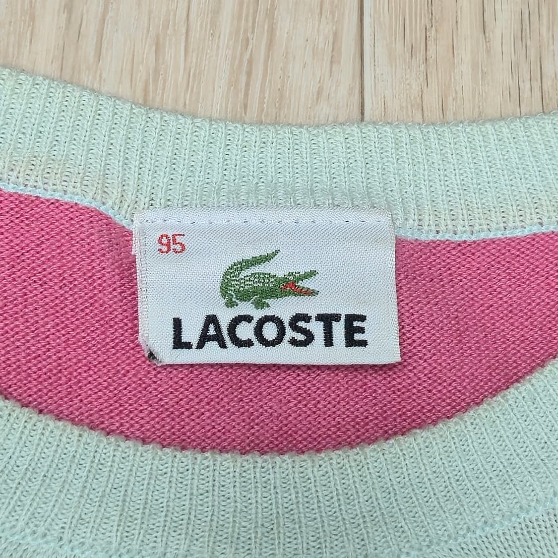 95) 라코스테 울혼방 스트라이프 니트 상품이미지3