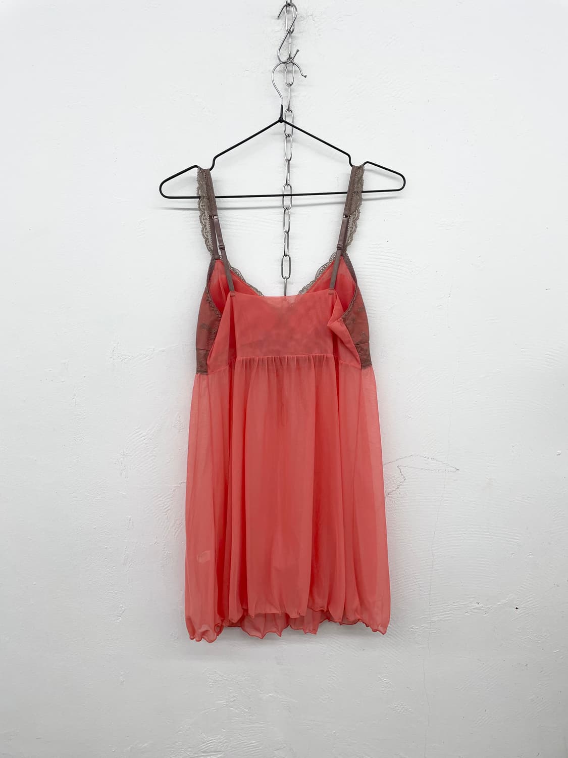 피치 레이스 시어 슬립 상품이미지6