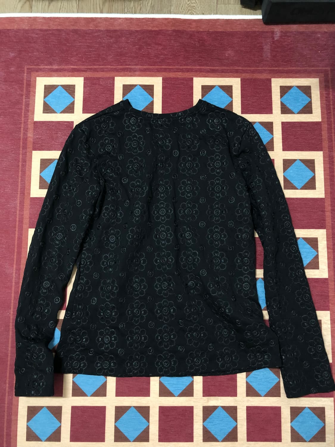 TEAK FLOWER JERSEY LONG SLEEVE TOP 상품이미지2