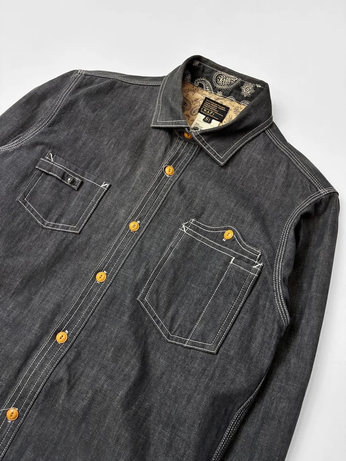 디아프바인 WAP 웨스턴 데님 셔츠 PN5398 상품이미지2