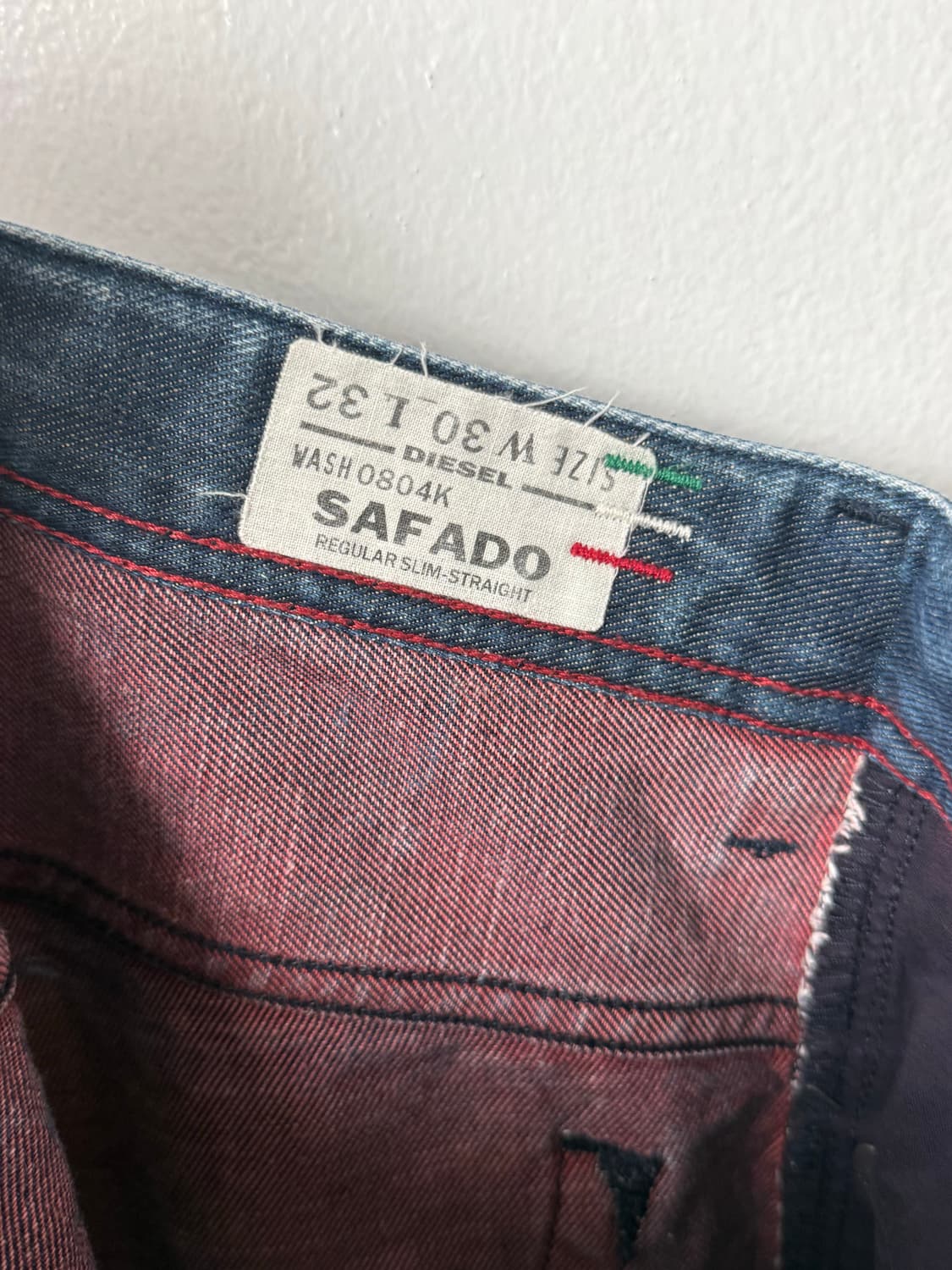 Perfectly washed regular straight jeans 상품이미지6